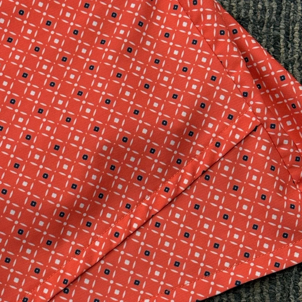 Greg Norman Collection‎ Vibrant Coral illusions pull on Skort sz l